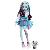 Monster High Dolls With Fashions, Pets And Accessories - Frankie Stein