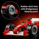 LEGO® Icons Ferrari F2004 & Michael Schumacher Model Car 11375