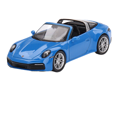 Mini GT Porsche 911 Targa 4S Shark Blue 1:64 Model