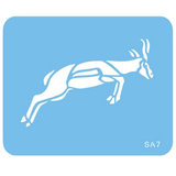 Jem Stencil - Springbok - 46 X 98mm / 2 X 4”
