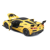 Maisto 1/18 Chevrolet Corvette ZR1 Coupe - Yellow (27.2cm Long)