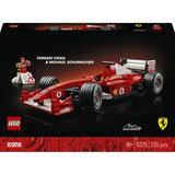 LEGO® Icons Ferrari F2004 & Michael Schumacher Model Car 11375
