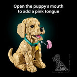 LEGO® Icons Golden Retriever Puppy - Animal Figure 11384