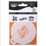 Jem Stencil - Train Set of 3 - 90mm / 3.5”