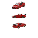 Mini GT Nissan GT-R (R34) Tommykaira R-z Red 1:64 Model