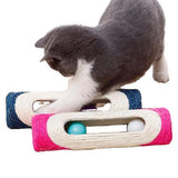 Petmall - Pet Cat Scratch Toy Tube With Ball (28cm)