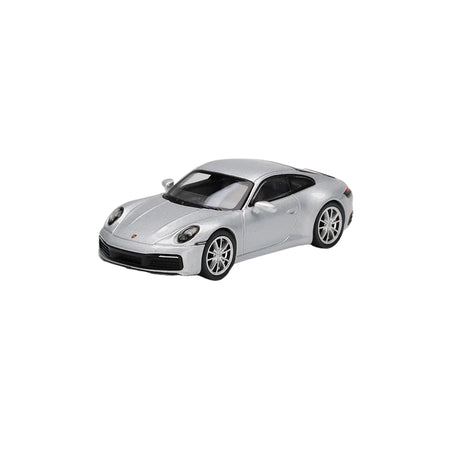 Mini GT - Porsche 911 - 992 - Carrera 4S GT Silver 1:64 Model