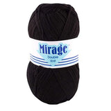 Mirage Double Knit Wool Black - 5 x 100g