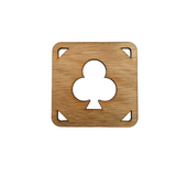 Wooden Card Cup Coaster