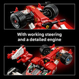 LEGO® Icons Ferrari F2004 & Michael Schumacher Model Car 11375