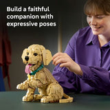 LEGO® Icons Golden Retriever Puppy - Animal Figure 11384