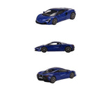 Mini GT McLaren Artura Volcano Blue 1:64 Model