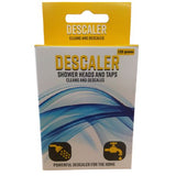 The Home Hub Descaler For Shower Heads and Taps - 120g Powder  des yellow