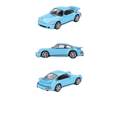 Mini GT - RUF CTR Anniversary Bayrisch Himmelblau 1:64 Model