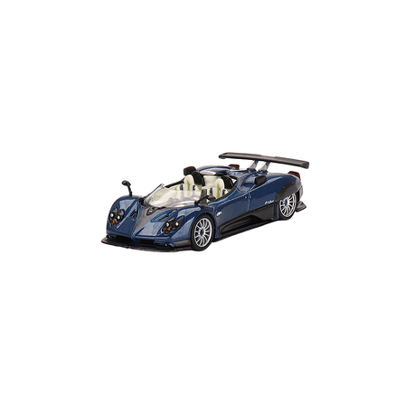 Mini GT Pagani Zonda HP Barchetta Blue Tricolor 1:64 Model