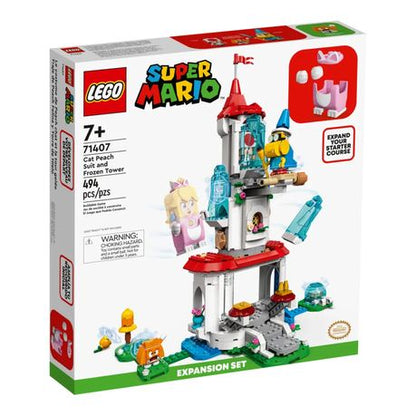 LEGO - 71407 Super Mario Cat Peach Suit & Frozen Tower Set