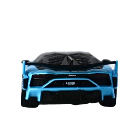 Mini GT 1:64 LB Silhouette Works Lamborghini Aventador Blue