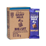 Cadbury Dairy Milk Biscuit Chocolate Bars 80g