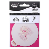 Jem Stencil - Princess Set of 3 - 90mm / 3.5”