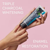 Biomed Charcoal Natural Toothpaste for Triple Whitening and Gum Care 100 g