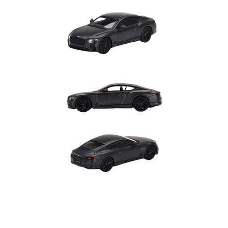 Mini GT Bentley Cont GT Speed Anthracite Satin 1:64 Model