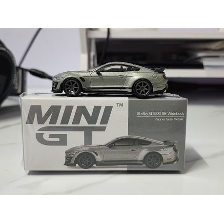 Mini GT - Shelby GT500 SE Widebody Pepper Gray Me 1:64 Model