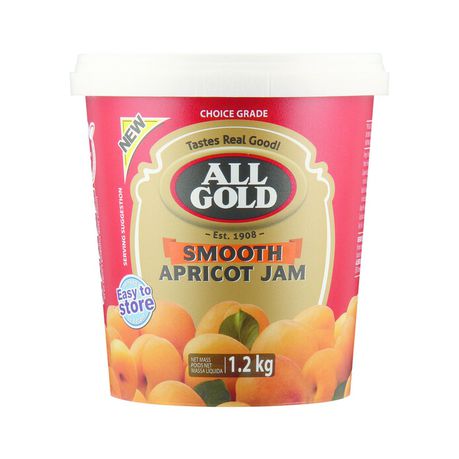 All Gold Jam Smooth Apricot 1.2kg