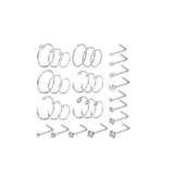 Nose Piercings and Lip Piercing Jewellery Set 20G - 30 Piece