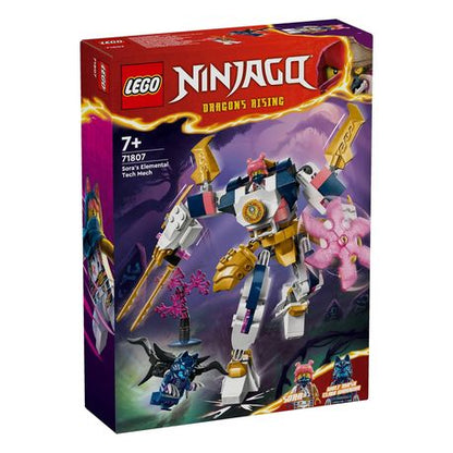 LEGO 71807 Ninjago Sora's Elemental Tech Mech Kids Toy