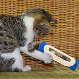 Petmall - Pet Cat Scratch Toy Tube With Ball (28cm)