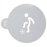 Jem Stencil - Footballers Set of 3 - 90mm / 3.5”