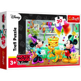 Puzzles - "30" - Birthday Cake / Disney Standard Characters
