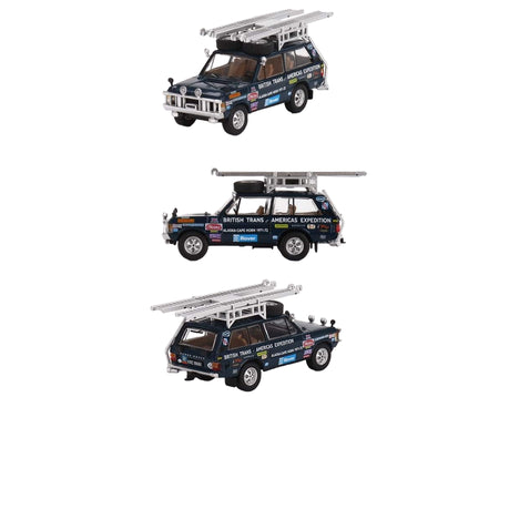 Mini GT Range Rover 1971 British Trans-Americas 1:64 Model