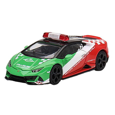 Mini GT Lamborghini Huracan EVO Bologna Airport 1:64 Model