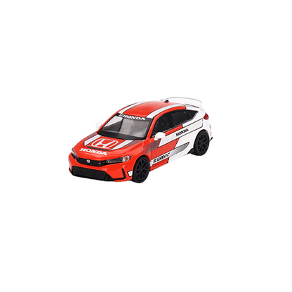 Mini GT Honda Civic Type R 2023 Pace Car Red 1:64 Model