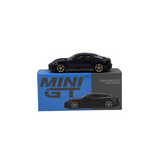 Mini GT Porsche Taycan Turbo S Gentian Blue Meta 1:64 Model