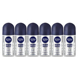 NIVEA MEN Silver Protect Anti-perspirant Roll-On Deodorant, 50ml