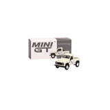 Mini GT Land Rover Defender 90 Pickup White 1:64 Model