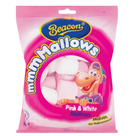 Beacon Pink And White Marshmallows 150g