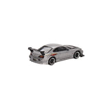 Mini GT Nissan Silvia Top Secret (S15) Silver Re 1:64 Model