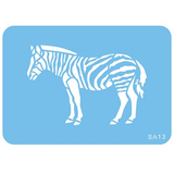 Jem Stencil - Zebra - 64 X 96mm / 2.5 X 3.8”