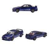 Mini GT Nissan Skyline GT-R VR32 Metallic Blue 1:64 Model