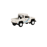 Mini GT Land Rover Defender 90 Pickup White 1:64 Model