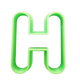 Sykose Cookie Cutter - Alphabet Letter H