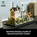 LEGO® Architecture Neuschwanstein Castle Collectible Model Kit for Adults 21063