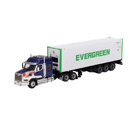 Mini GT Western Star 49X Blue w/ 40' Reefer Container 1:64 Model