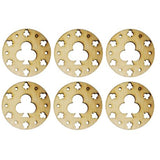 Wooden Round Clubs Coasters