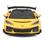 Maisto 1/18 Chevrolet Corvette ZR1 Coupe - Yellow (27.2cm Long)