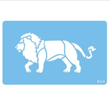 Jem Stencil - Lion - 64x 120mm / 2.5 X 4”
