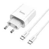 Hoco C80A Type-C to Type-C PD + QC3.0 Charging Set